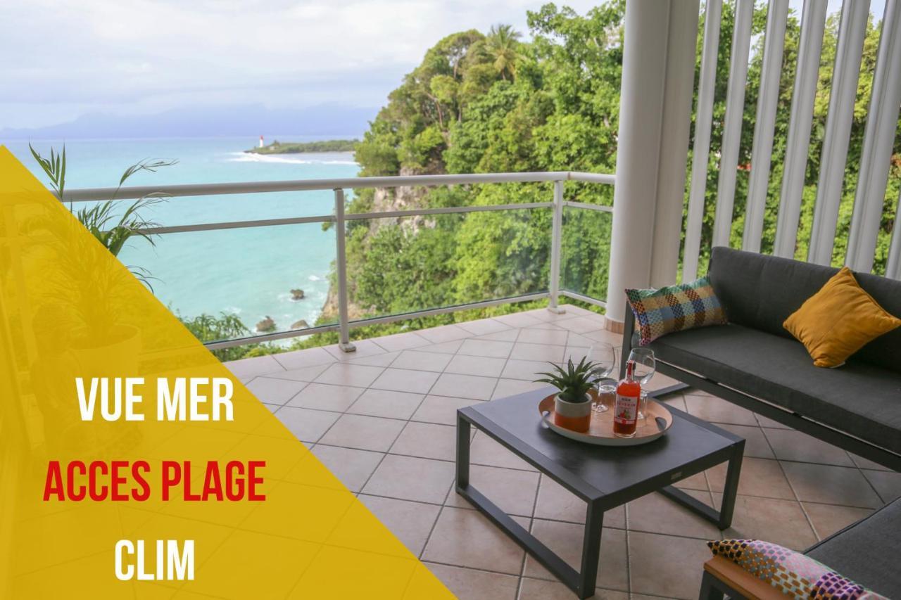 La Vue Du Phare - Appartement Neuf Avec Vue Imprenable Et Acces Crique Le Gosier  Dış mekan fotoğraf